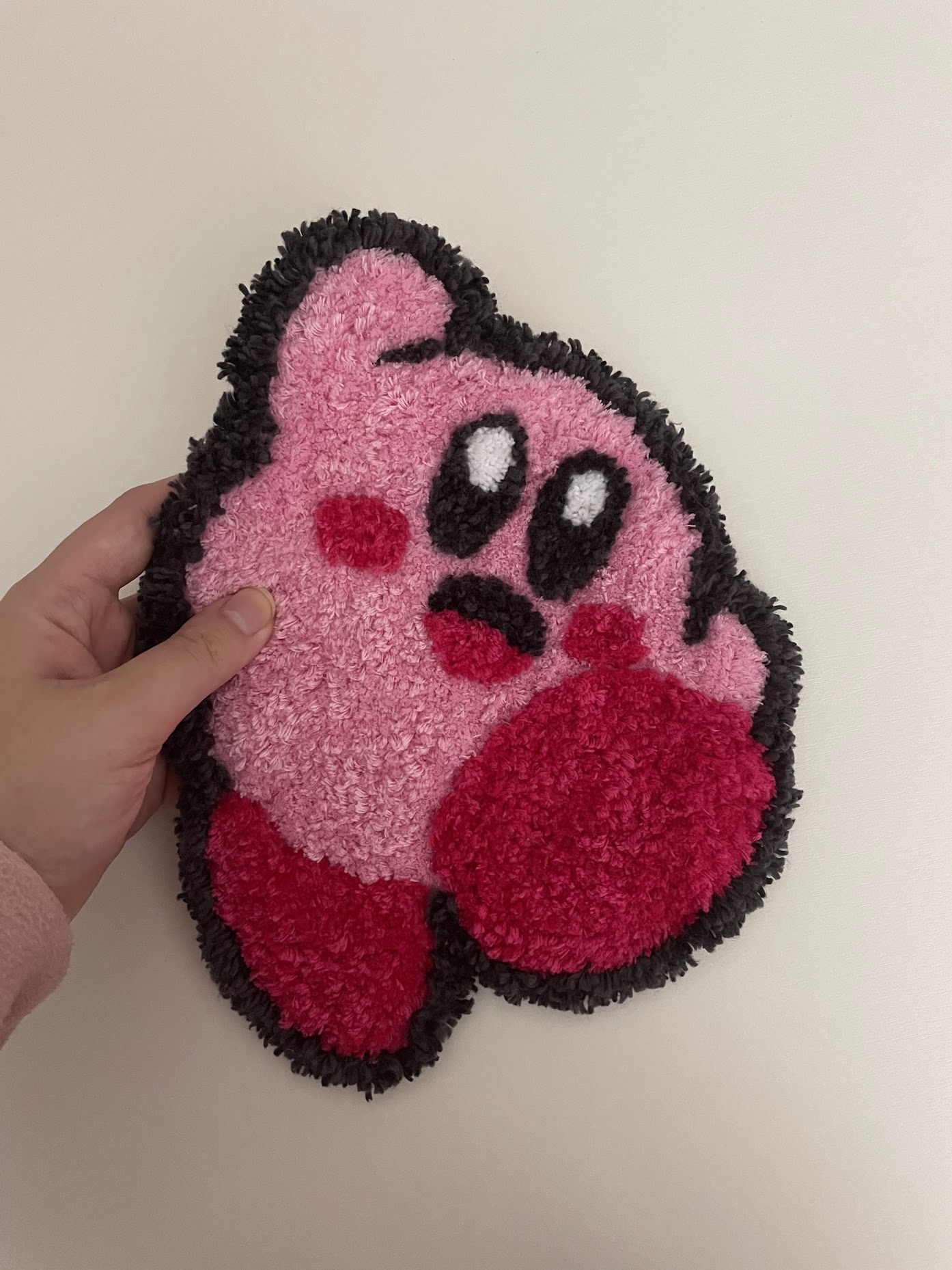 Punch needle Kirby