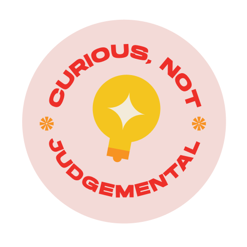Curious sticker